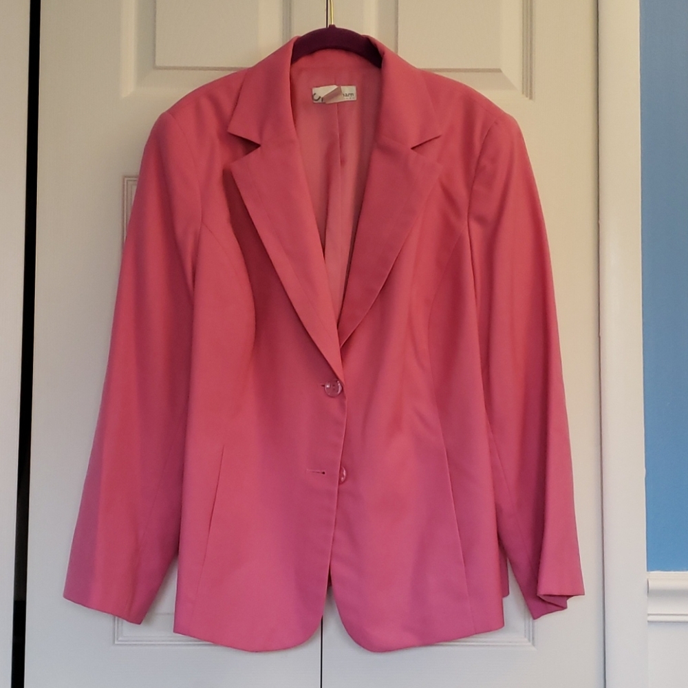 Dressbarn pink blazer